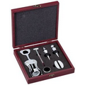 Wine Gift Set, Rosewood - 6 pc